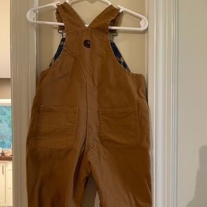 Carhartt flannel lined overalls **SOLD**